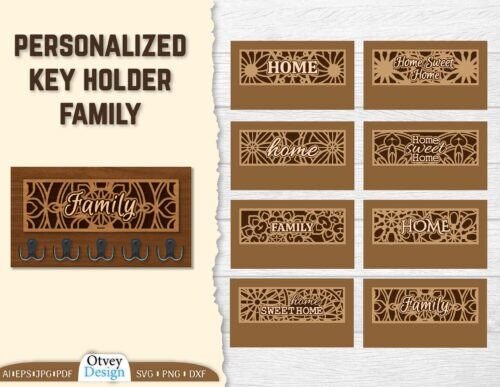 Cuelga Llaves Personalizado Creativo Digital